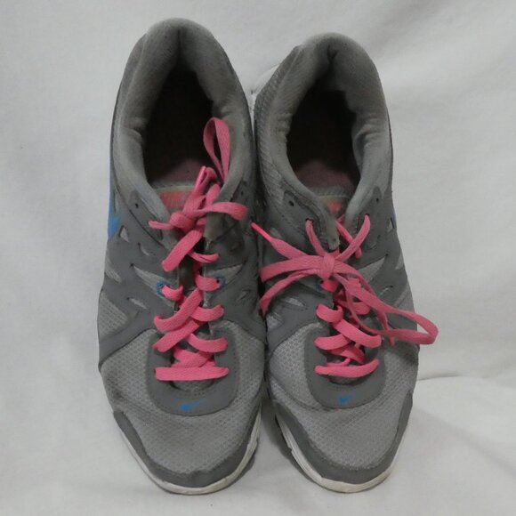 NIKE | size 11 | Grey Sneakers with Pink Laces - Picture 1 of 12